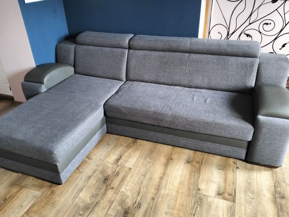 Kanapa, narożnik lewy z funkcją spania