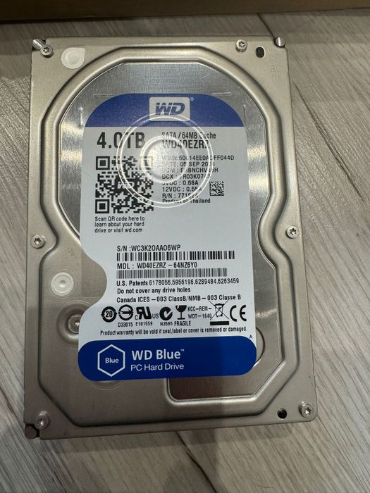 WD Blue pc SSHD 4TB 7.2K Sata III 3.5'' WD40E31X