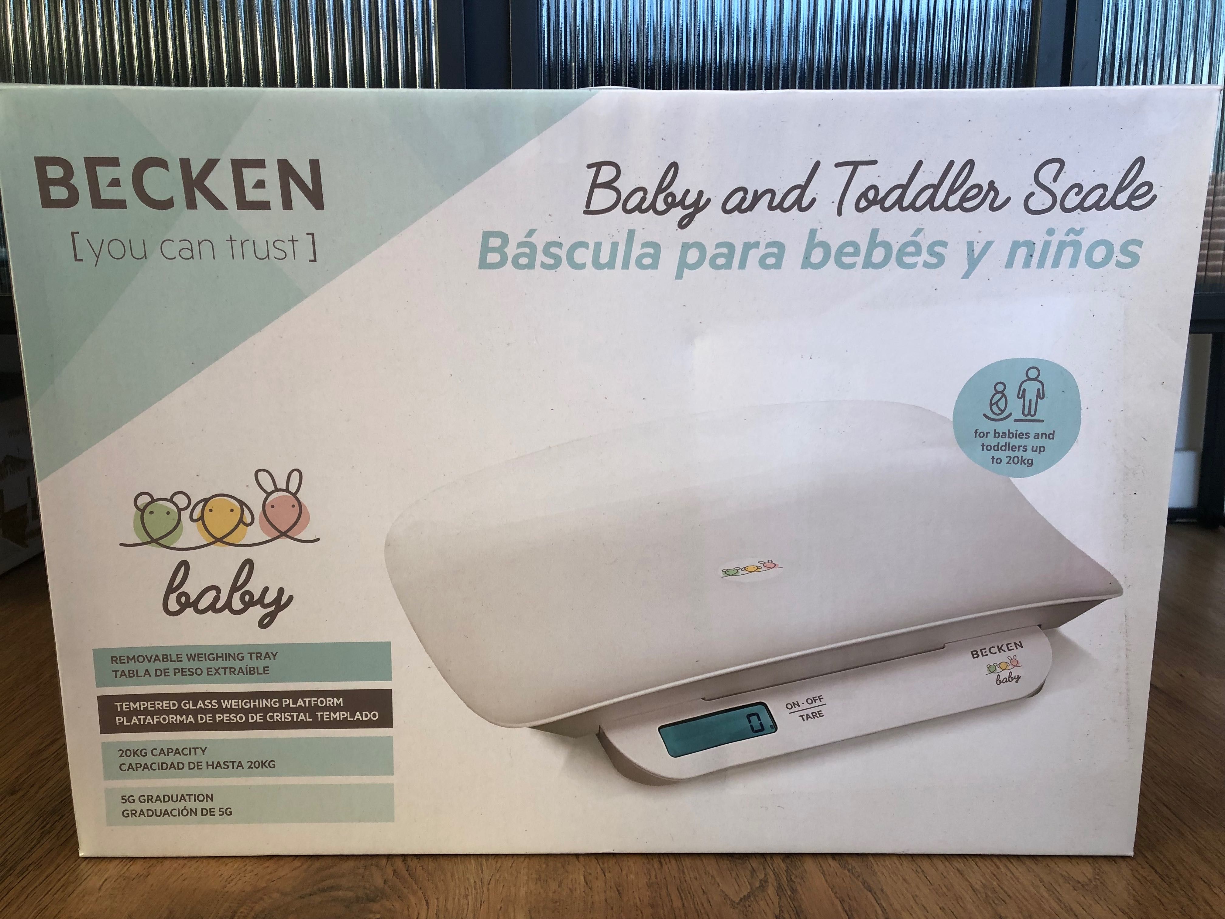 Balança Digital de Bebé e Criança BECKEN | Baby and Toddler Scale