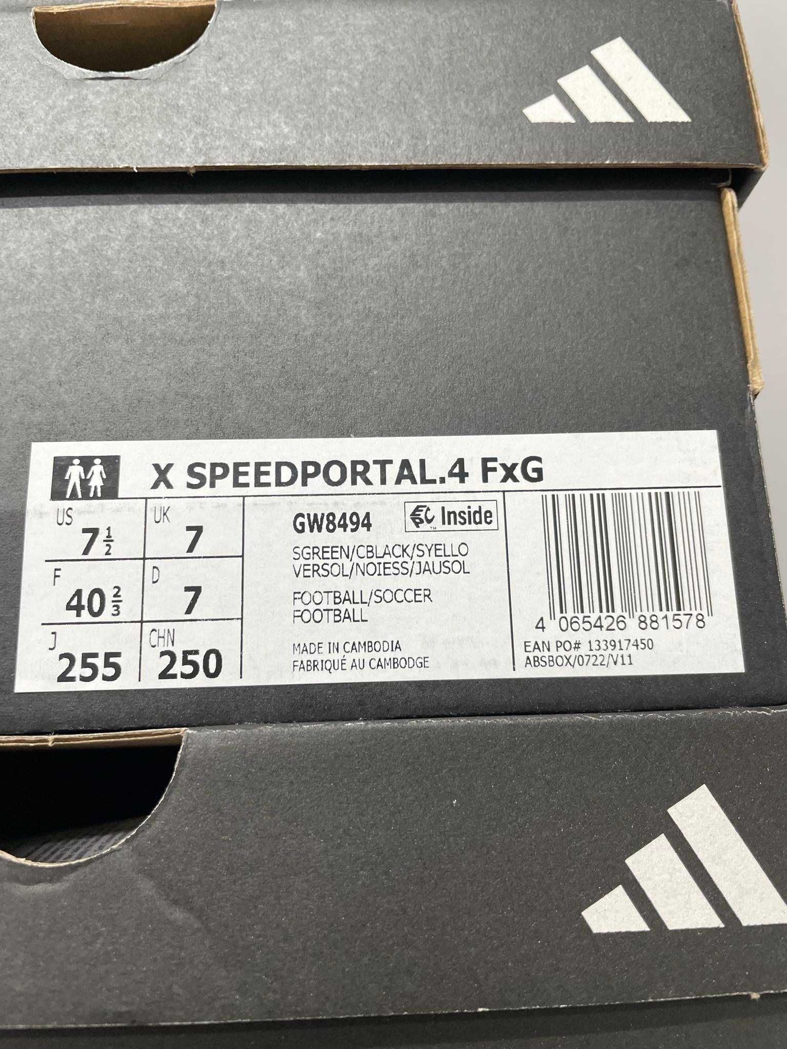 Buty piłkarskie korki Adidas X Speedportal.4 FxG roz. 40 2/3