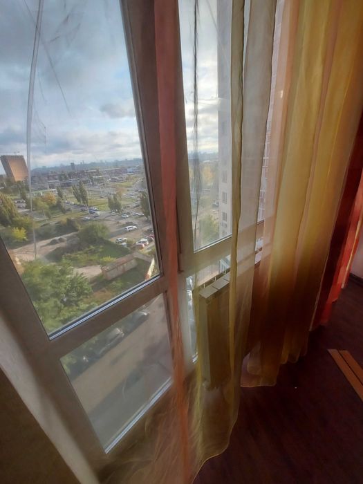 Комплект штори та тюль