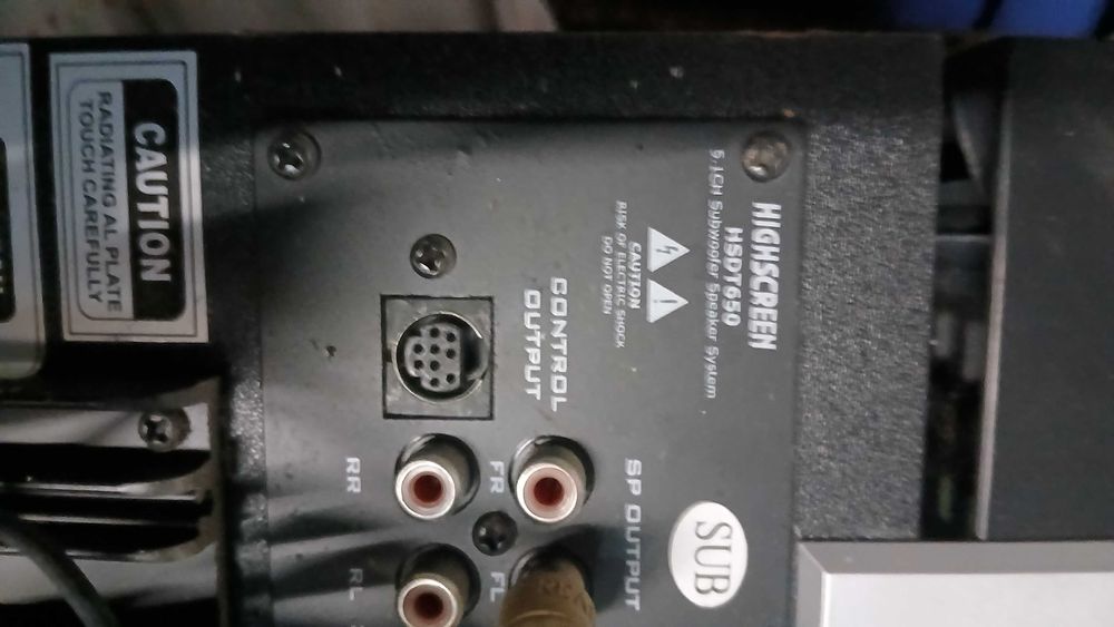 subwoofer amplificado