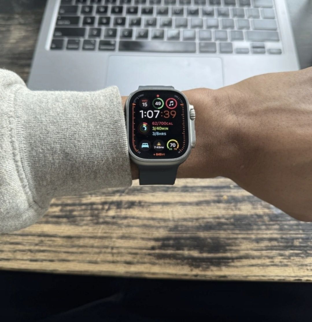 Smartwatch HK9 Ultra 2 Max 2 paski w zestawie