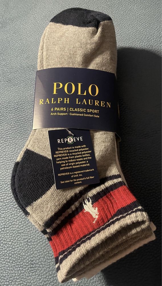 Nowe skarpetki Polo Ralph Lauren - one size - 100% oryginał