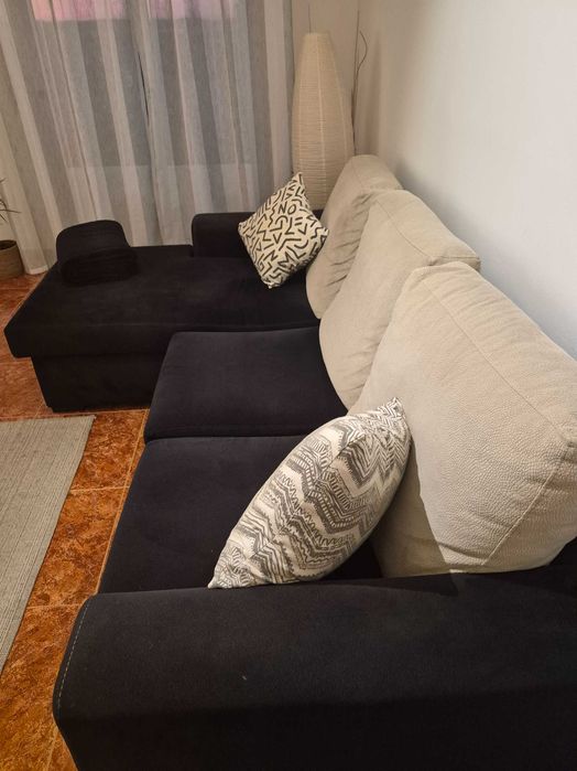 Vendo sofá chaise longue