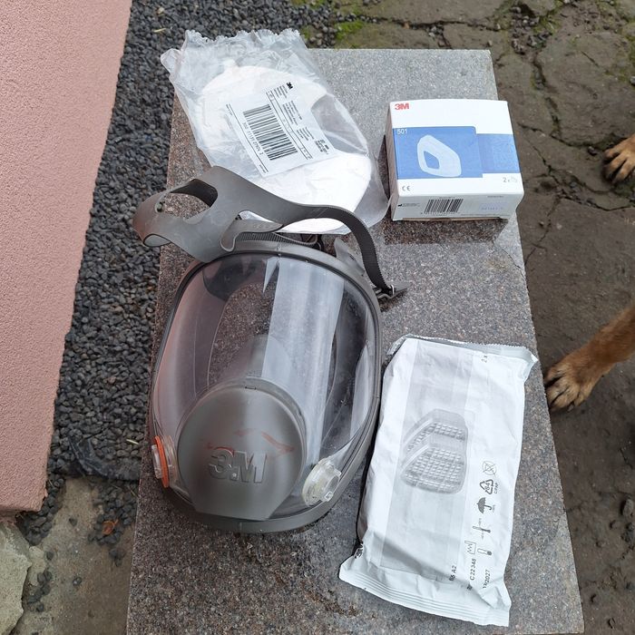 Maska pełnotwazowa 3m