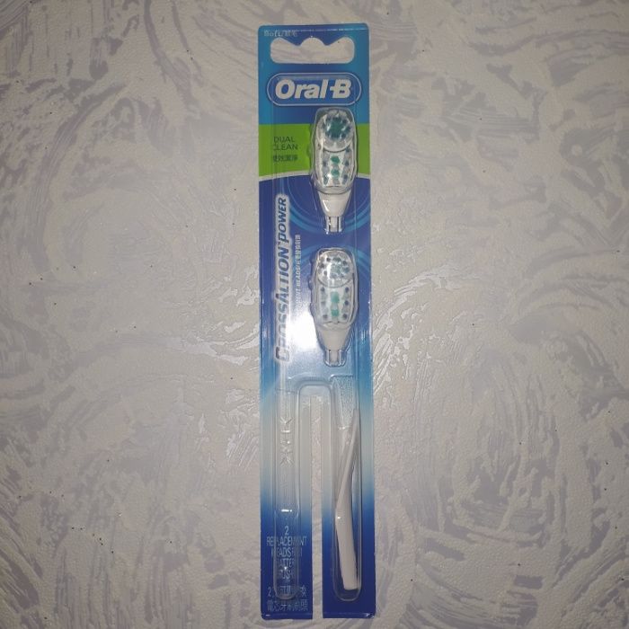 Оригинал Сменные насадки Oral b Cross Action электрической зубной щетк