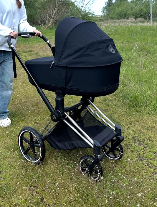 Коляска Cybex Priam 4  2в 1 Sepia Black (Пріам)