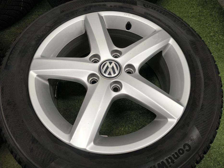 Koła 16" felgi 5x112 et48 opony 205/55/16 VW Golf 5 6 7 8 Touran Caddy