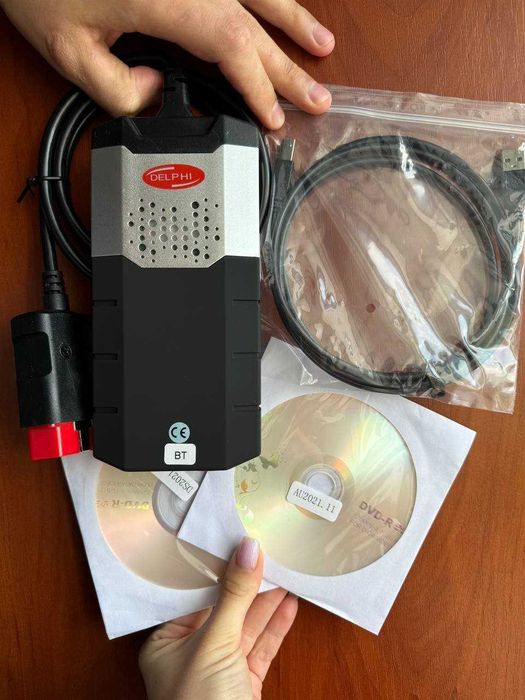 Сканер для комплексной диагностики авто delphi ds150bt 2024 года