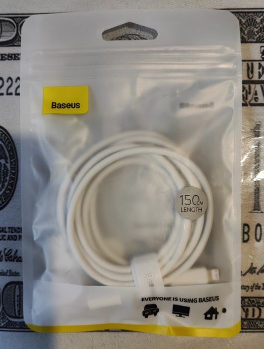 Кабель для iPhone Baseus Type C  быстрая зарядка    1 м , 1,5 м, 2 m