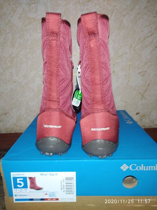 Продам ботінкіт та сапоги  фирмы Columbia(снегоходы) 36р