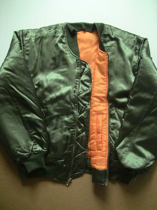 Мужская американская двусторонняя  куртка бомбер STEEVE&BARRYS раз. L