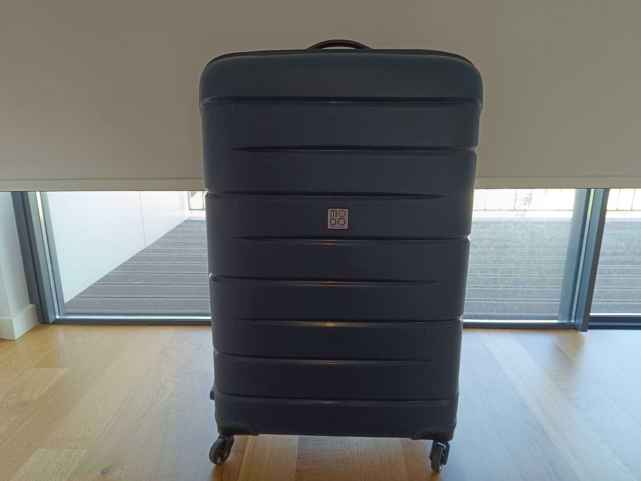 Mala de Viagem Roncato Azul Grande (+ Capa de Proteção)