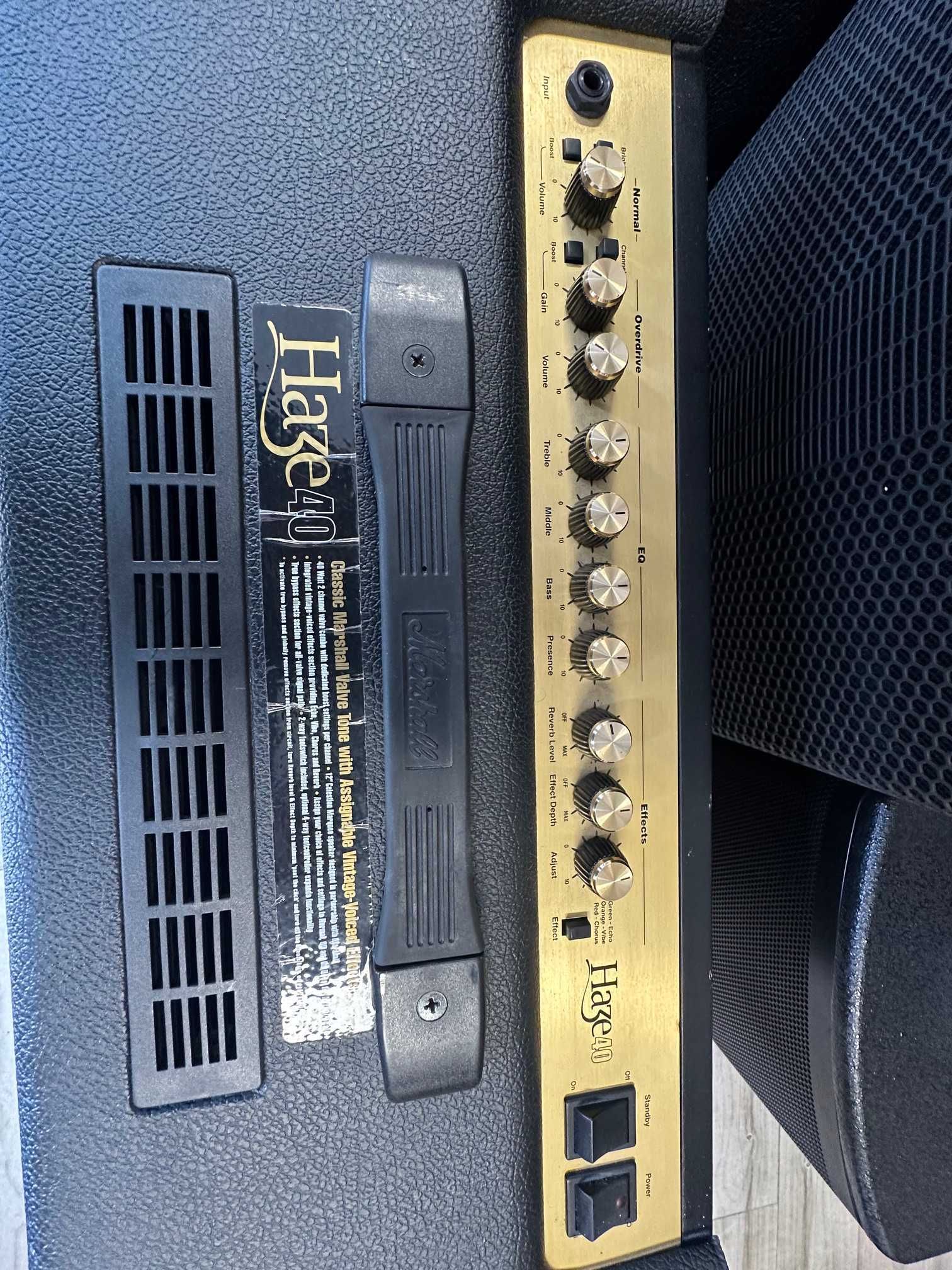 Marshall MHZ40C HAZE wzmacniacz gitarowy combo faktura