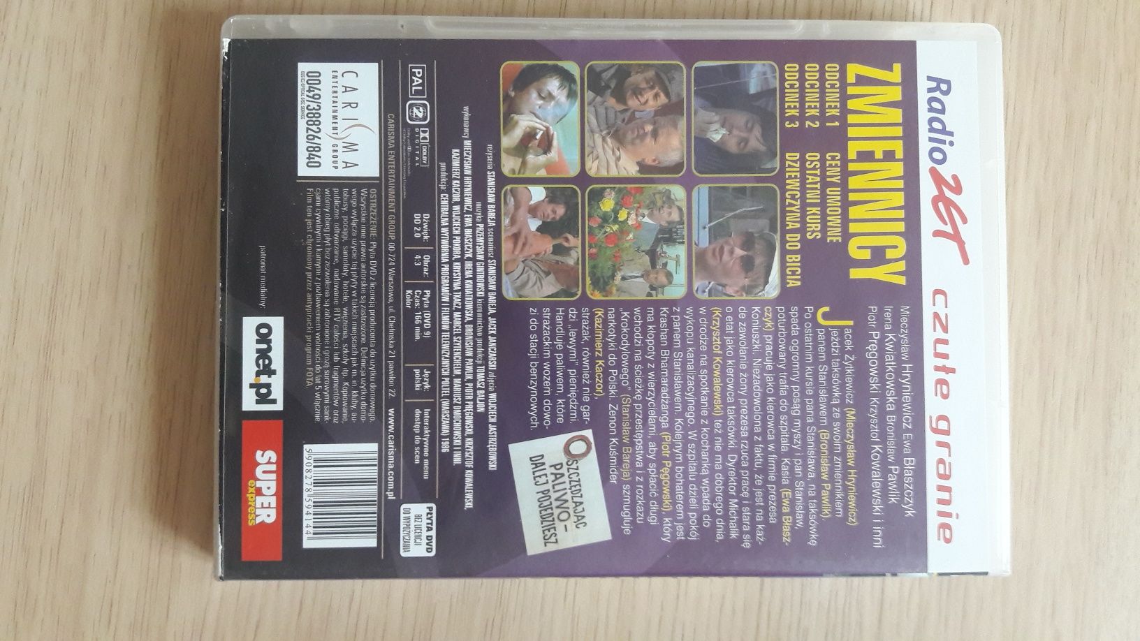 Zmiennicy film DVD Bareja wszystkie odcinki komedia