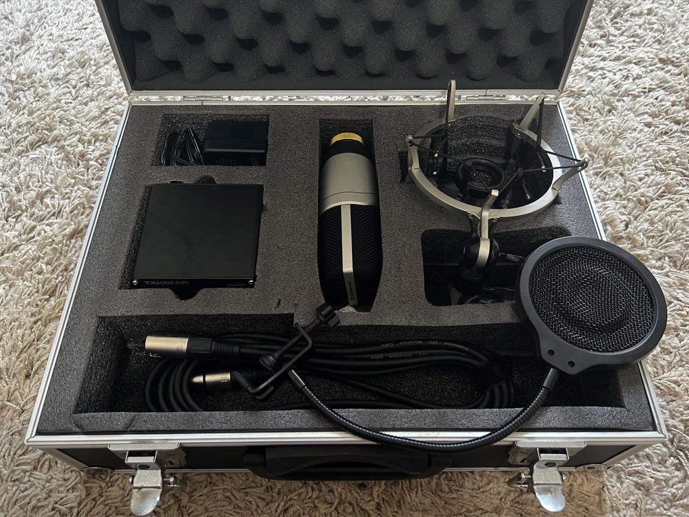 Sennheiser MK4 Microfone Membrana Grande como novo +Oferta