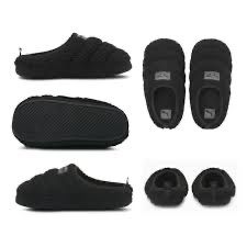 Капці Puma, тапочки Пума, сліпони Пума, шерпа