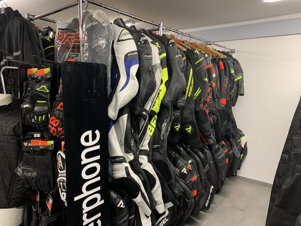 Kurtka motocyklowa spodnie motocykl kombinezon kask MOTORAZZA Sklep!