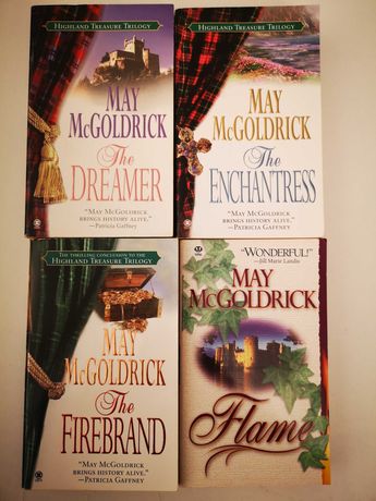 Série Highland Treasure - May McGoldrick -em inglês/in english -vários