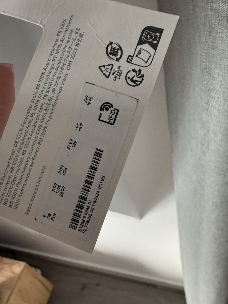 Kolczyki h&m kolka