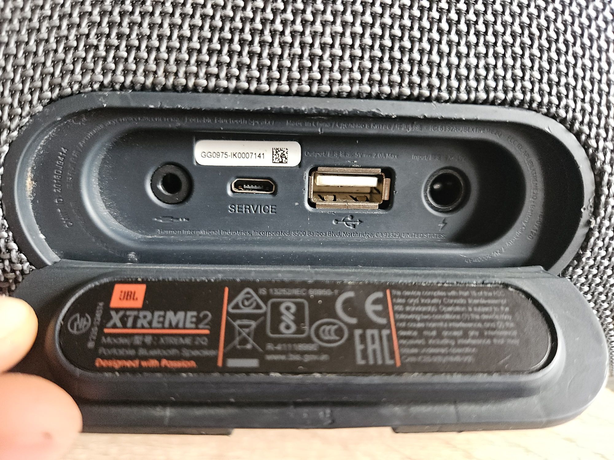 JBL Xtreme 2 Nowa bateria, ładowarka 2 lata gwarancji