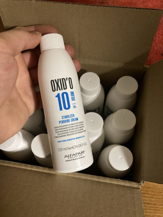 Крем-очистювач Alfaparf Oxid’O Stabilized Peroxide Cream 3% (10 Vol)