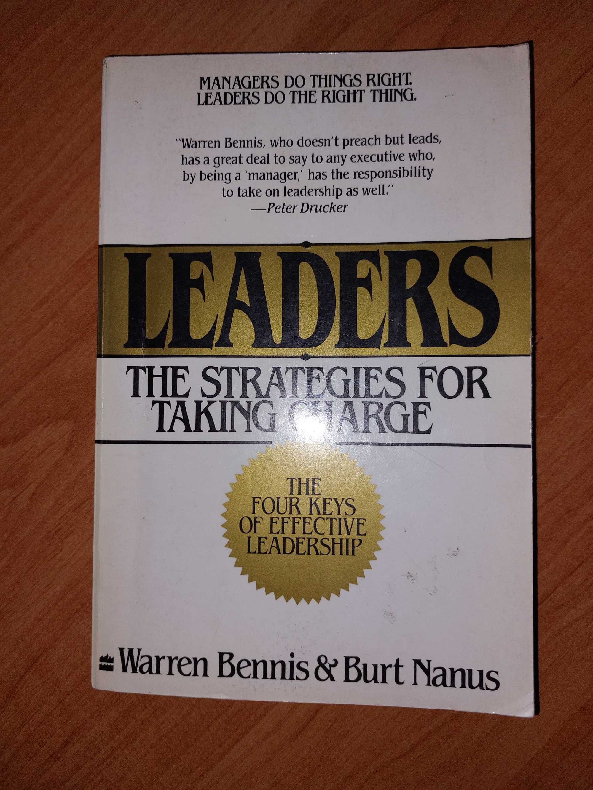 Leaders The strategies of taking charge Bennis Nanus