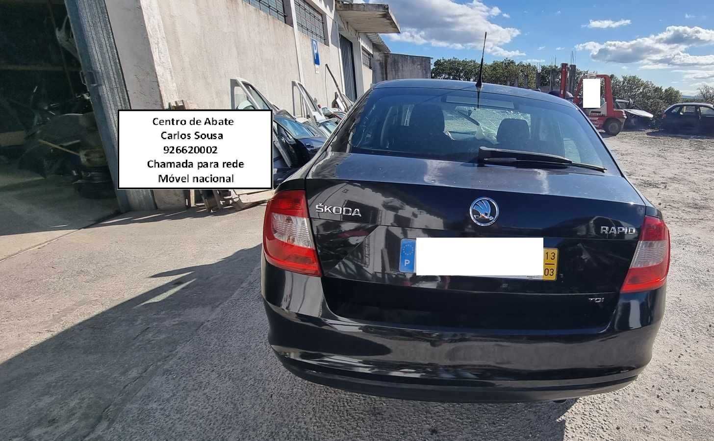 Para peças Skoda Rapid 1.6TDI ano 2013