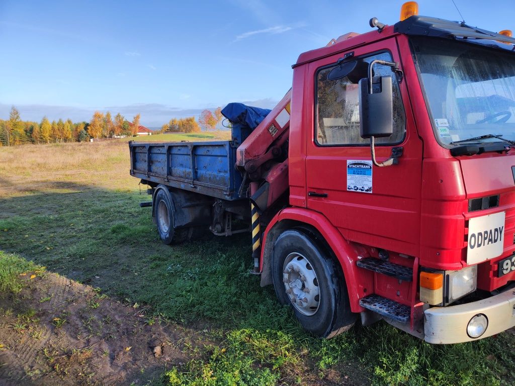 Scania wywrotka z hds