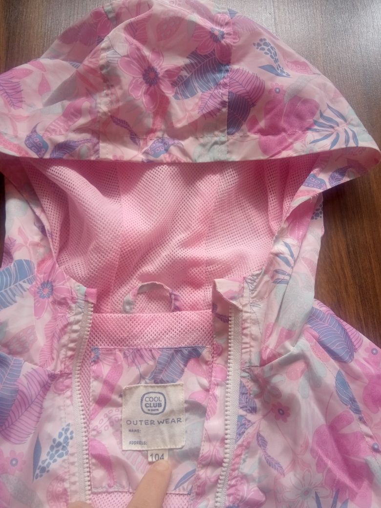 Kurtka wiosenna r. 104 110 dla dziewczynki Smyk