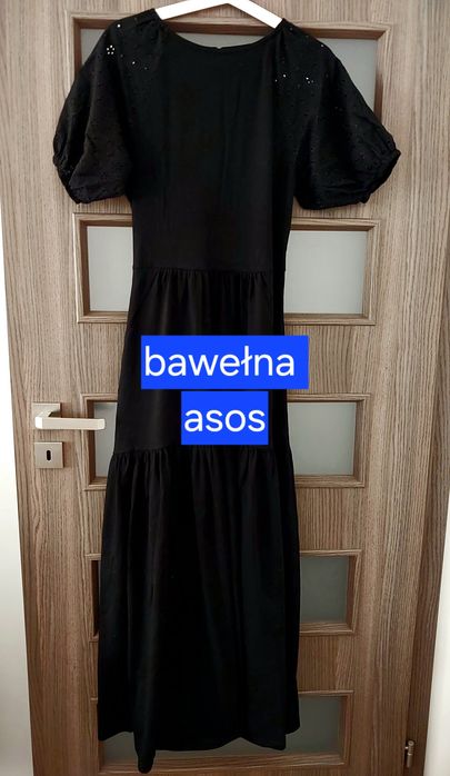 Sukienka maxi, boho, asos