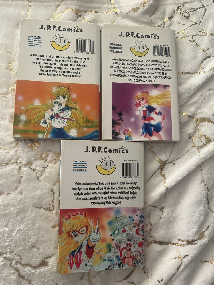 Hasło Brzmi Sailor V - cała seria, manga, czarodziejka z księżyca