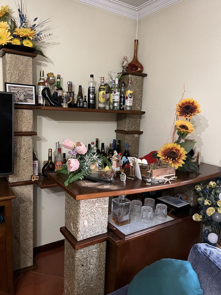 Mobilia de sala com bar