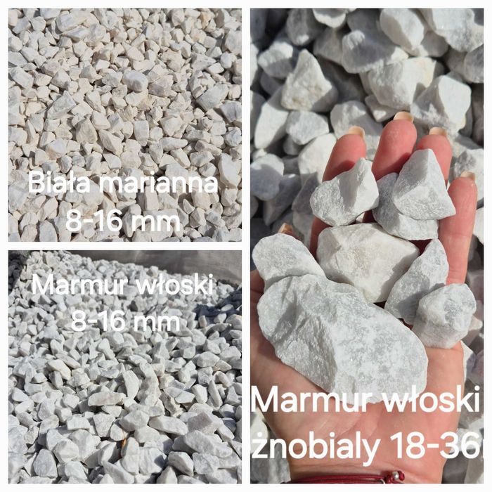 granit grys dalmatyńczyk bazalt otoczak gnejs piasek łupek dolomit