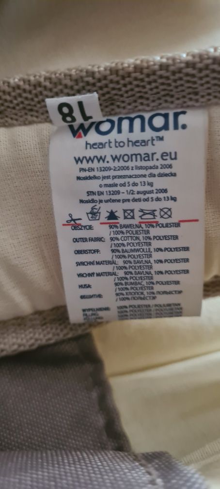 Nosidełko Womar 5-13kg