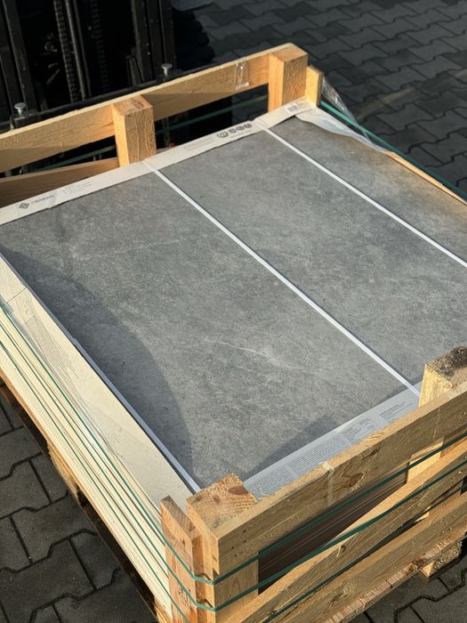 Płytki 120 x 120 Gres Mat Tacoma White Steel Cerrad Rect 120 x 120
