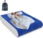 NOWY materac dmuchany Luxchoice Queen 200×150×40 cm z pompką elektrycz