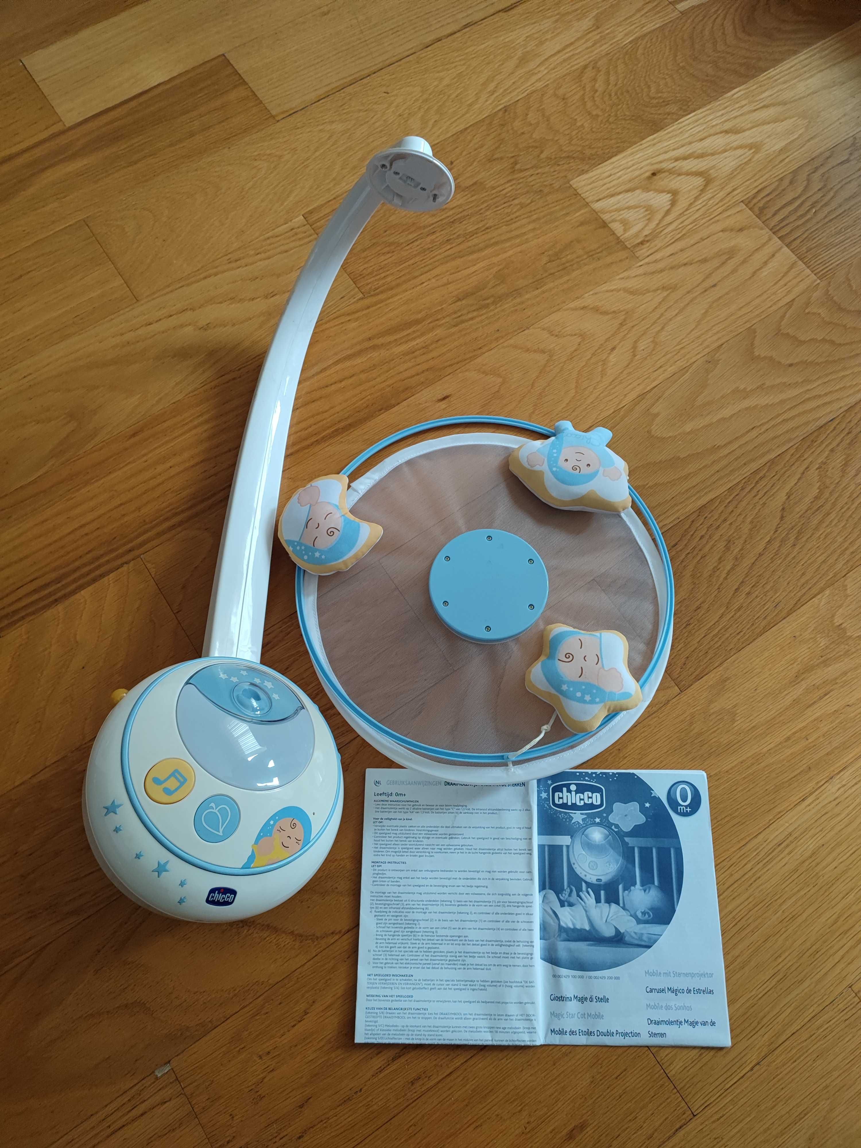 Carrossel de Musica para bebés Chicco Mobile dos Sonhos