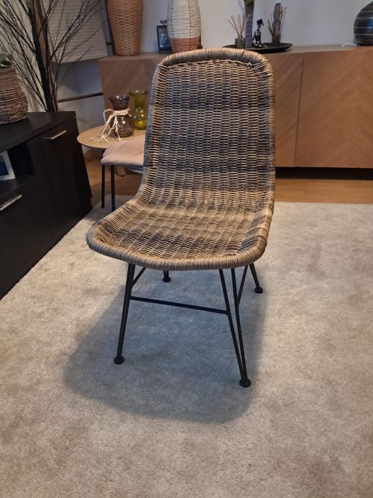 Cadeiras de jantar de verga