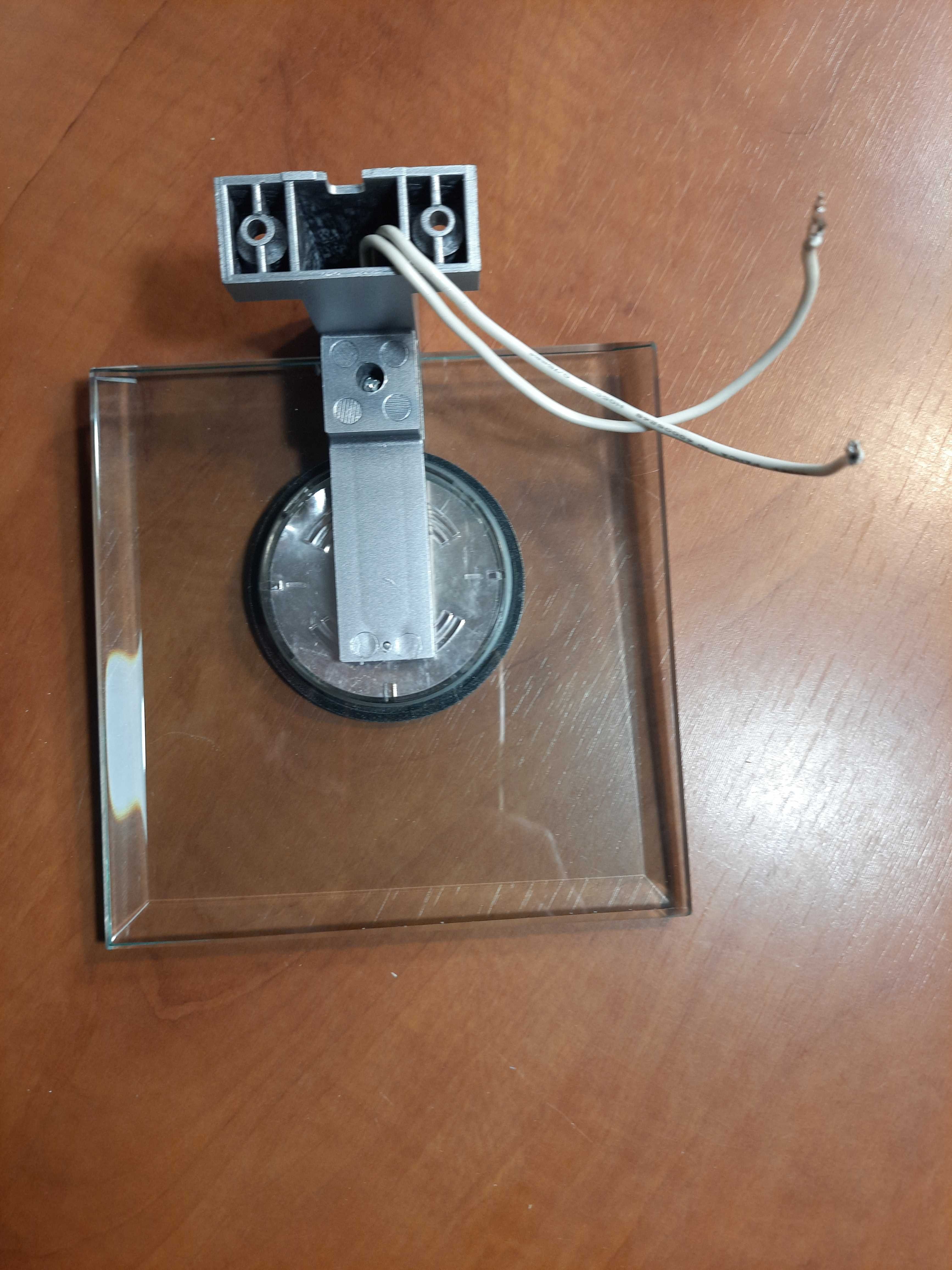 Oświetlenie - lampki podszafkowe szklane - 2 sztuki