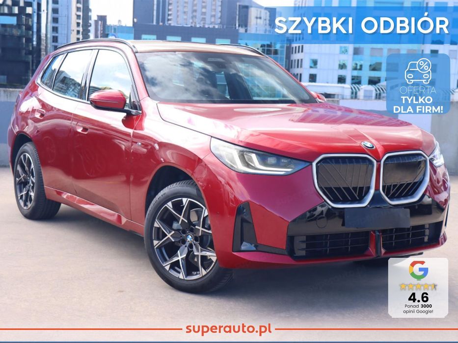 BMW X3 xDrive20d M Sport 2.0 (197KM)| Aktywna wentylacja foteli przednich!