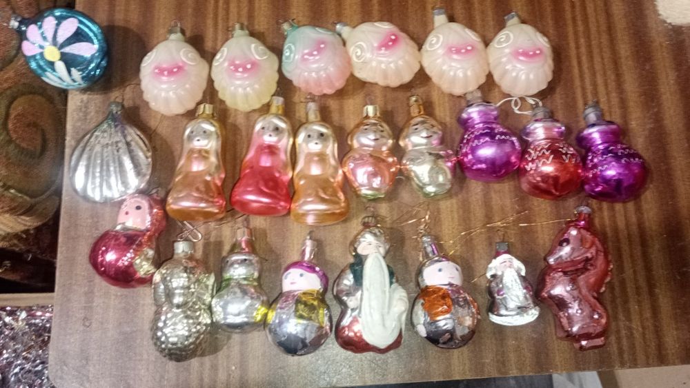 Ёлочные игрушки СССР