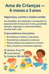 Ama na buraca. Ama amiga cuida com carinho