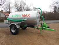 WÓZ ASENIZACYJNY/ beczkowóz/ wóz na gnojowicę AGROMAX węże/aplikator