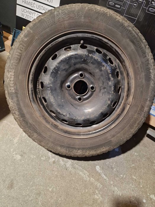 Felgi stalowe 15 4x100 ET 40 Dacia Renault Nissan komplet 4 sztuki