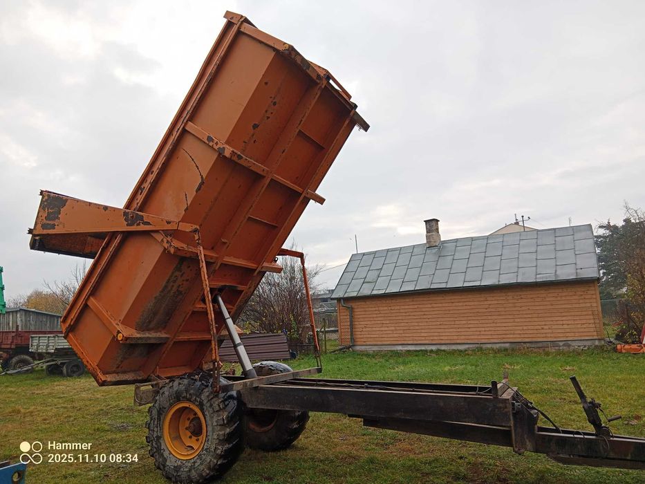 Przyczepa Wywrotka Skorupowa 6 T  9 Ton 12 T dokumentu  Moż Transportu