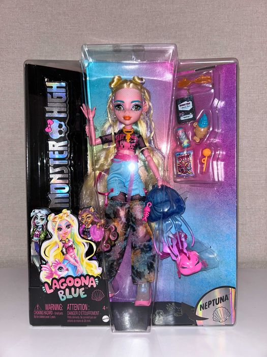Monster High Lagoona Монстер Хай Лагуна базова з пітомцем