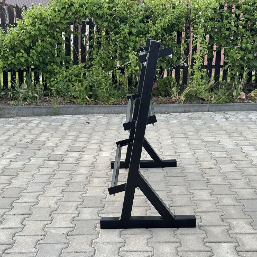 Stojak na hantle hex 3 piętrowy *SPRZĘT POD WYMIAR*malowanie proszkowe