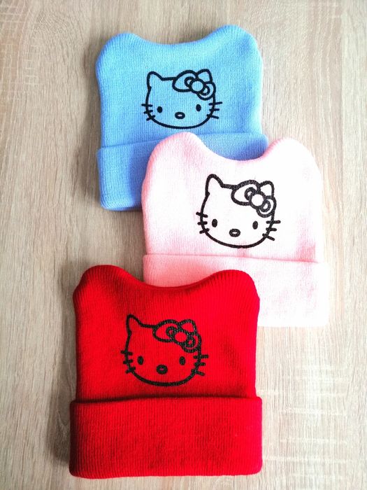 Czapka zimowa dziecięca Hello Kity